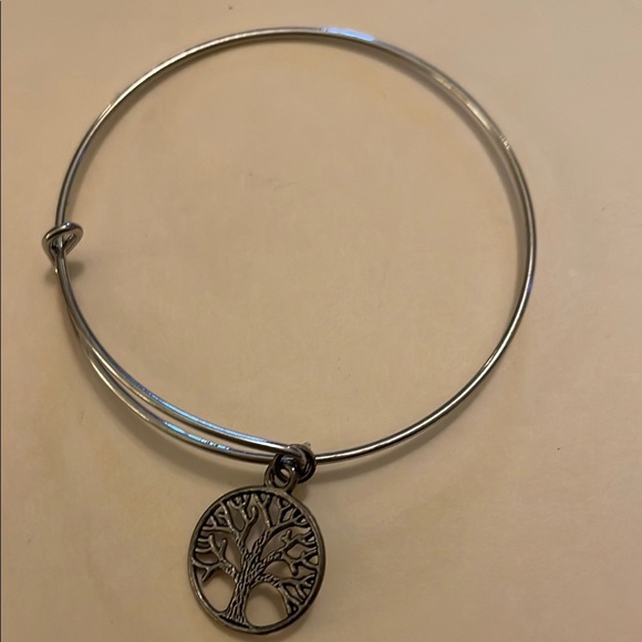 Silver Gold Tree Charm Bracelets Set - Picture 3 of 4